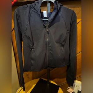 Lux Women's Black Bomber Jacket